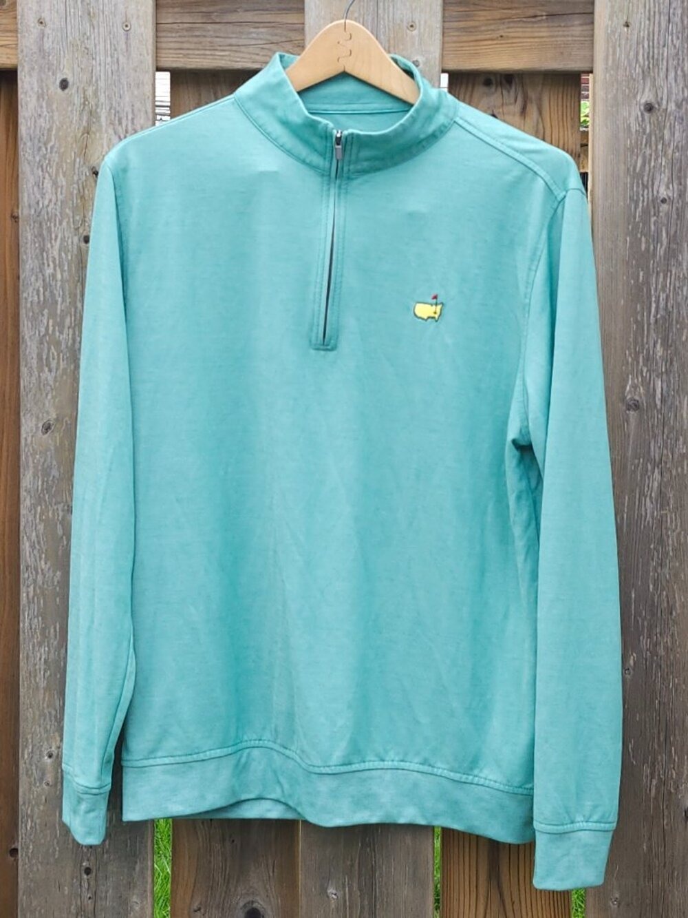 Masters Tech Augusta National Golf Quarter Zip Pullover Men's Size Medium